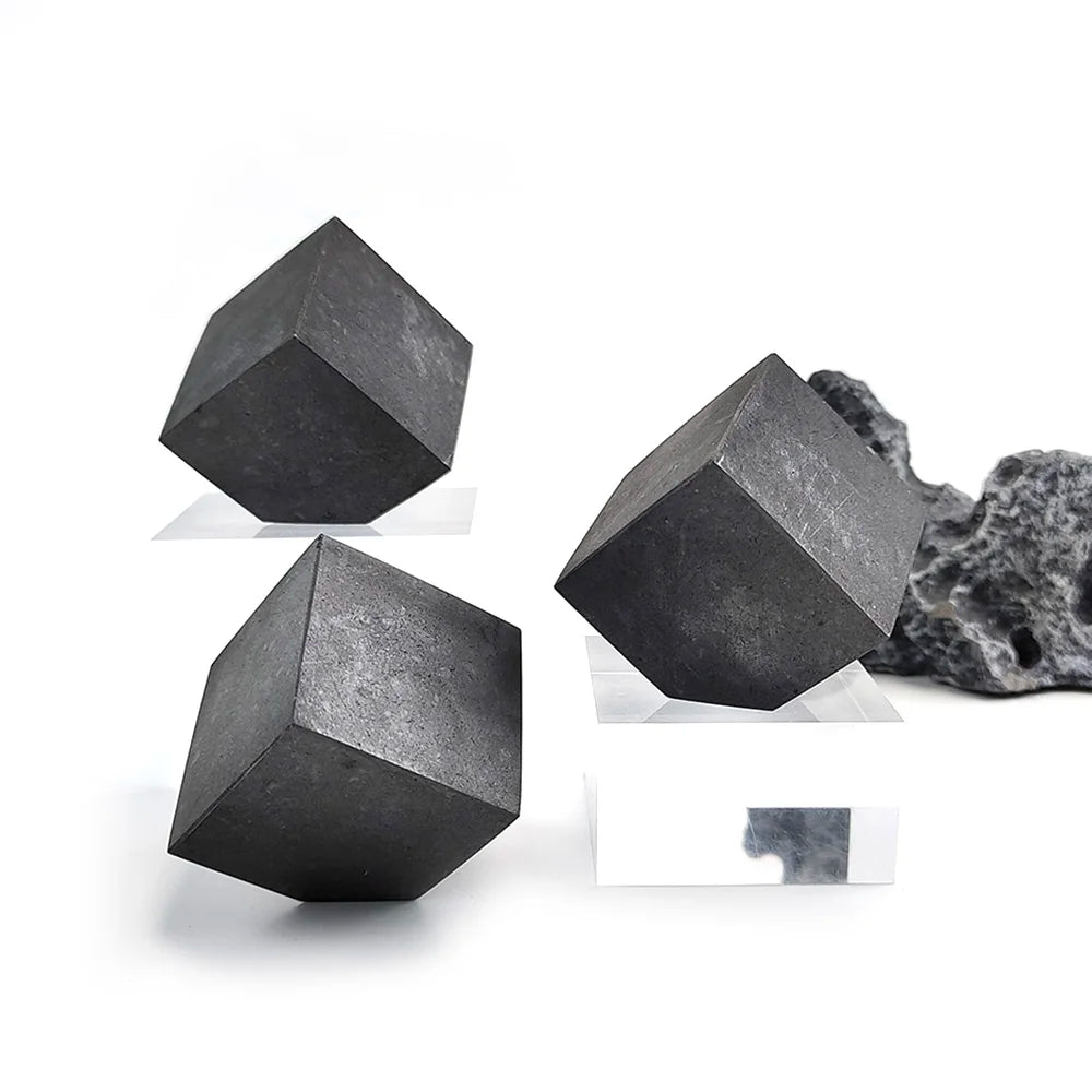 Cube en Shungite - Absorbe Ondes & Radiations