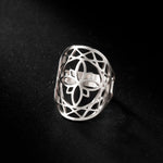 Bague 'Nœud de Sorcière' - Protection & 'Triple Retour'