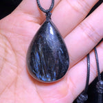 Pendentif en Arfvedsonite - Clairvoyance