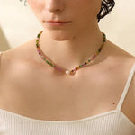 Collier en Tourmaline Multicolore - Purification