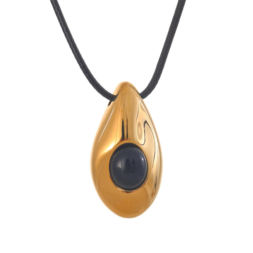 Pendentif en Shungite - Bloque les Ondes Électromagnétiques