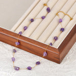 Collier en Améthyste - Éveil Spirituel