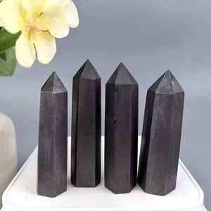 Baguette en Shungite - Bloque les Ondes Électromagnétiques