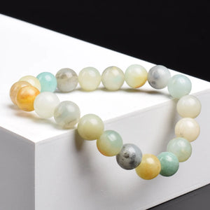 Bracelet en Amazonite Multicolore - Apaisement