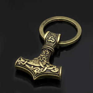 Porte-clés Mjöllnir - Force Intérieure & Protection