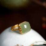 Bague en Jade - Pouvoir Personnel
