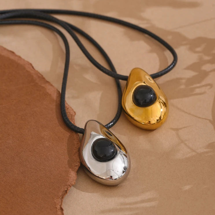 Pendentif en Shungite - Bloque les Ondes Électromagnétiques