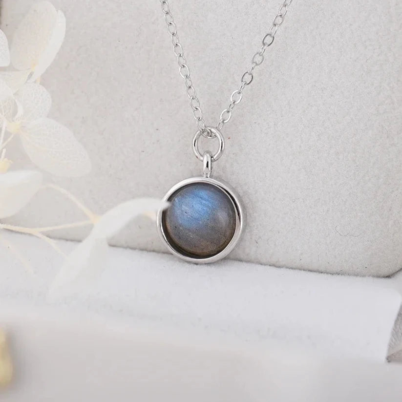 Pendentif en Labradorite - Protège les Hypersensibles