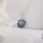 Pendentif en Labradorite - Protège les Hypersensibles