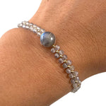 Bracelet en Labradorite - Protection & Apaisement