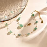 Collier en Aventurine - Attire Chance & Bonheur