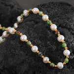 Collier en Rubis Zoïsite - Purification du Karma Familial