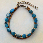 Bracelet en Apatite - Guérison des Blessures Émotionnelles