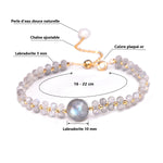 Bracelet en Labradorite - Protection & Apaisement
