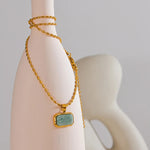 Pendentif en Amazonite - Calme & Harmonie