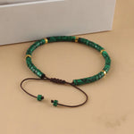 Bracelet en Malachite - Réussite & Succès