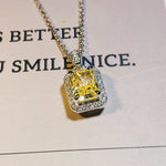 Pendentif en Citrine - Favorise les Gains d'Argent