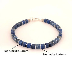 Bracelet en Lapis Lazuli - Expansion de Conscience