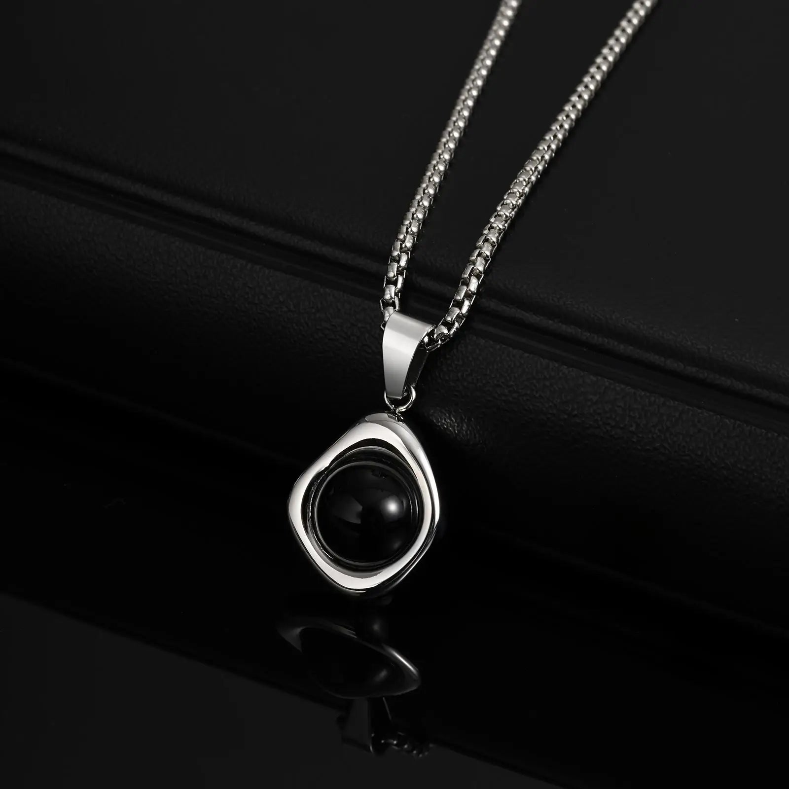 Pendentif en Tourmaline - Bloque les Ondes Électromagnétiques