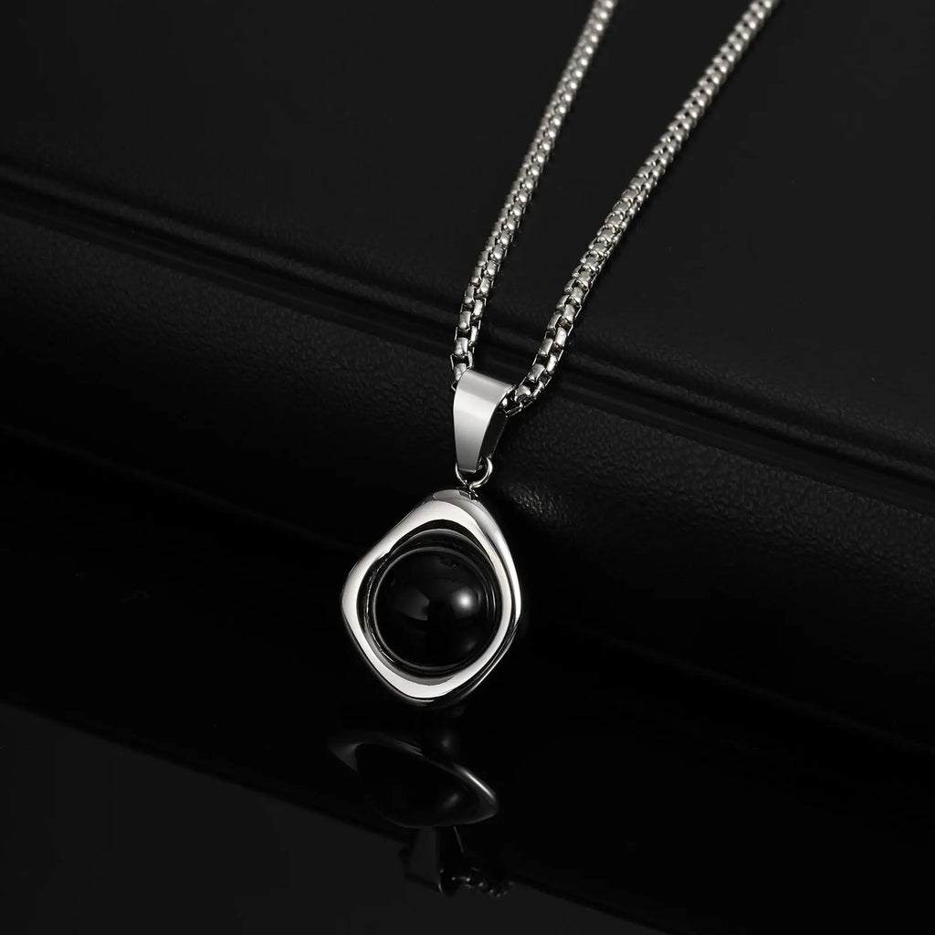 Pendentif en Tourmaline - Bloque les Ondes Électromagnétiques