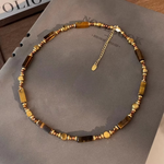 Collier en Œil de Tigre - Protection & Force Intérieure