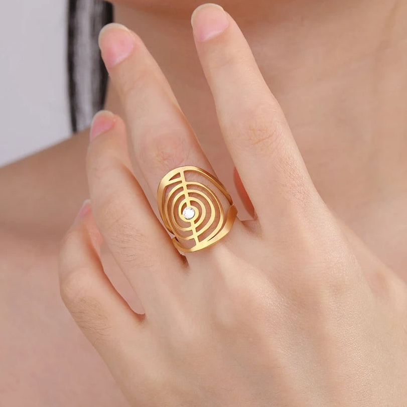 Bague 'Cho Ku Rei' - Protège contre le Vol d'Énergie