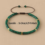 Bracelet en Malachite - Réussite & Succès