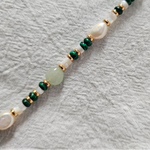 Bracelet Malachite & Aventurine - Chance & Succès