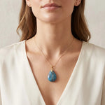 Pendentif en Apatite - Apaisement & Équilibre