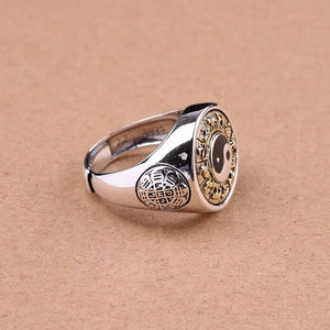 Bague 'QianKun' - Protection, Harmonie, Abondance