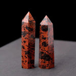 Baguette en Obsidienne Rouge - Vitalité & Protection