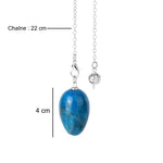 Pendule en Apatite - Soin d'Apaisement