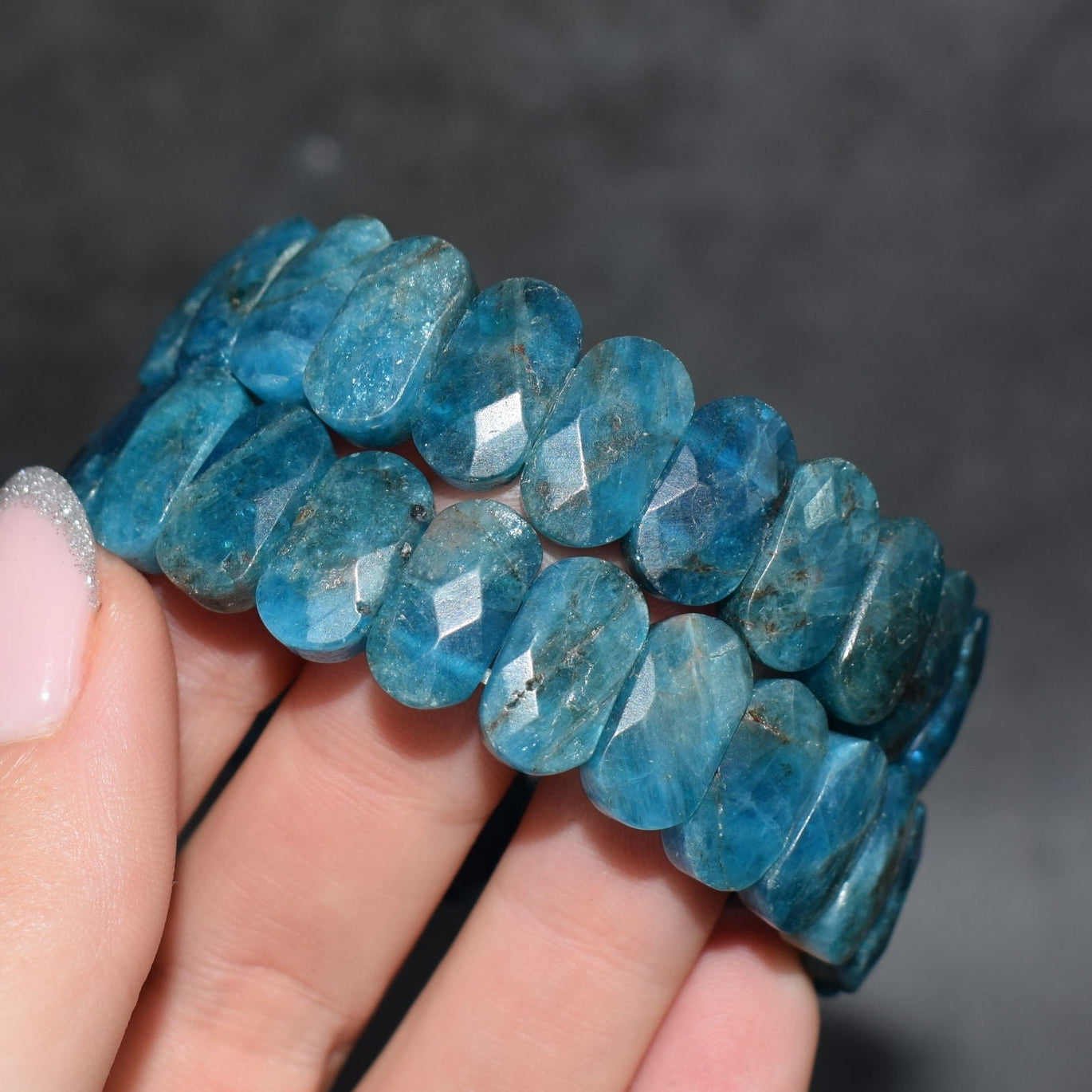 Bracelet en Apatite - Apaisement & Équilibre