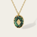 Pendentif en Turquoise Africaine - Purifie le Karma