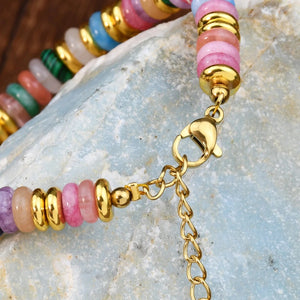 Bracelet 'Joie de Vivre' en Pierres Naturelles