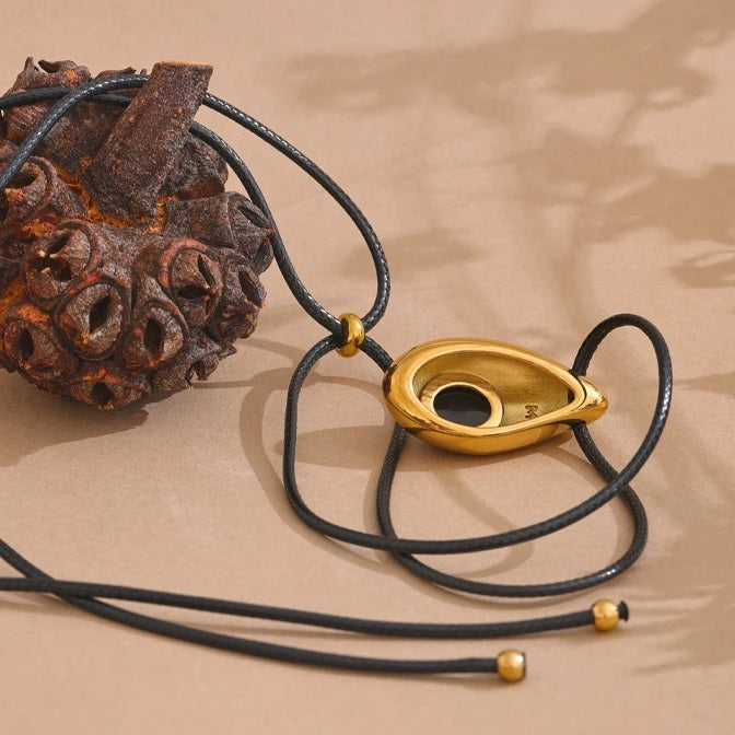 Pendentif en Shungite - Bloque les Ondes Électromagnétiques