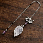 Pendule en Cristal de Roche - Purification & Régénération
