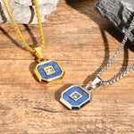 Pendentif en Lapis Lazuli - 'Troisième Œil'