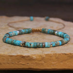 Bracelet en Jaspe Shoushan - Force Intérieure