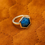 Bague en Apatite - Apaisement & Équilibre