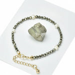 Bracelet 'Pyrite & Perles' - Régénération
