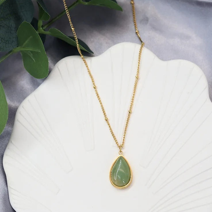 Pendentif en Aventurine - Attire Chance & Bonheur