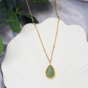 Pendentif en Aventurine - Attire Chance & Bonheur