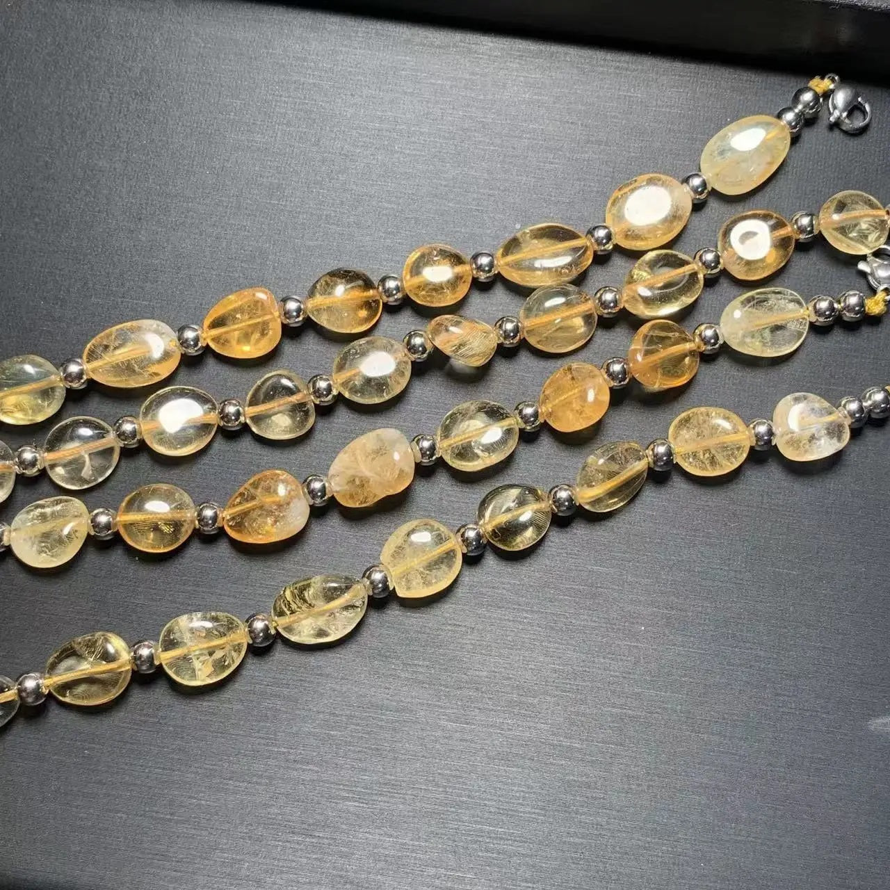 Bracelet en Citrine - Favorise les Gains d'Argent