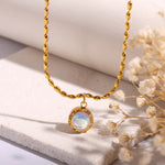 Pendentif en Pierre de Lune - Apaisement & Intuition