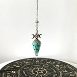 Pendule-Orgonite en Turquoise - Voyance & Guérison