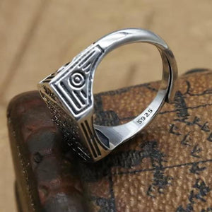 Bague 'Fulu' - Mantra Taoïste d'Abondance