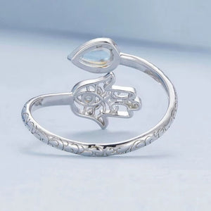 Bague 'Khamsa' - Protection, Équilibre, Intuition