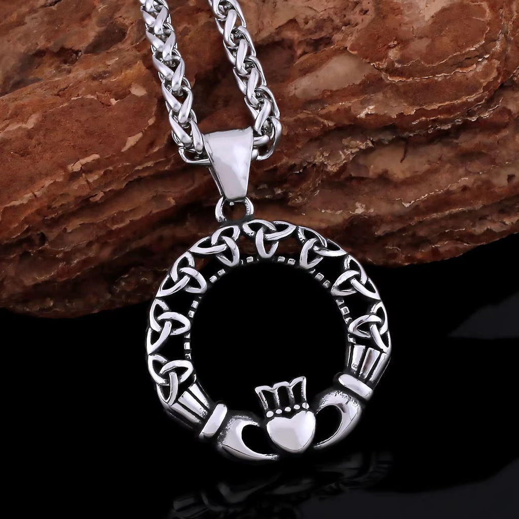 Talisman Celtique Claddagh - Loyauté & Sincérité
