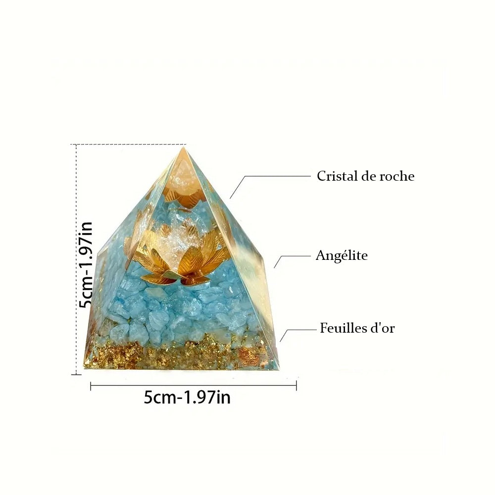 Orgonite 'Messages Angéliques' - Intuition & Clairvoyance